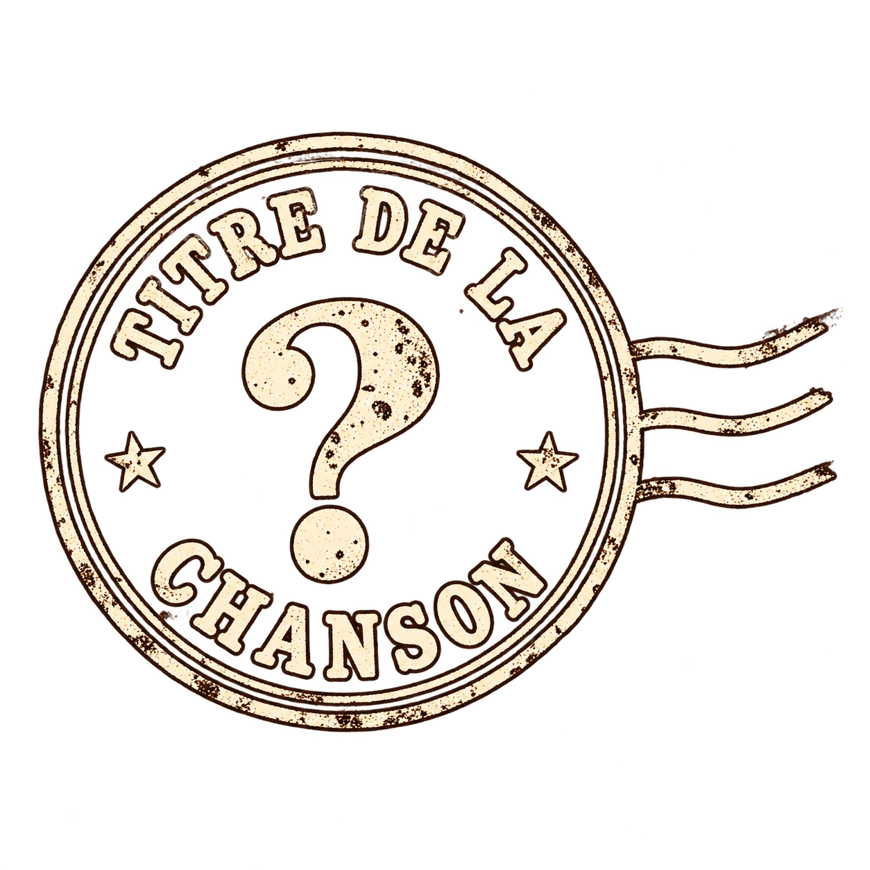Titre de la Chanson — cachet postal